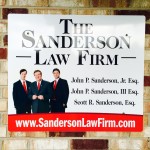 Front Plaque – The Sanderson Law Firm